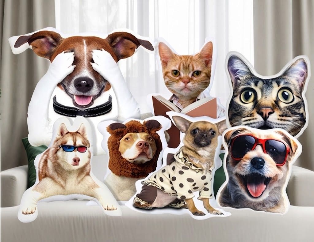 Gối cá nhân hóa hình thú cưng